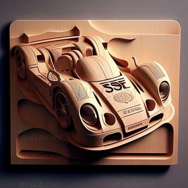 3D model Porsche RS Spyder (STL)